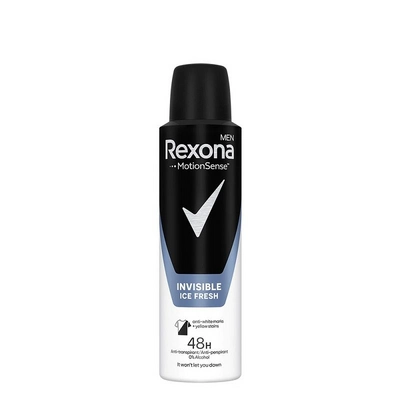 ДЕЗОДОРАНТ REXONA 150МЛ. FOR MEN INVISIBLE ICE FRESH