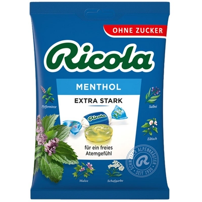 РИКОЛА МЕНТОЛ EXTRA STRONG 75Г