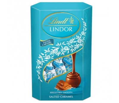 LINDT КОРНЕТ СОЛЕН КАРАМЕЛ 200Г