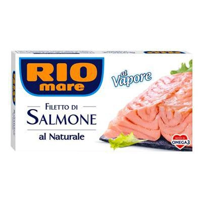 ФИЛЕ СЬОМГА RIO MARE NATURALE 160ГР.