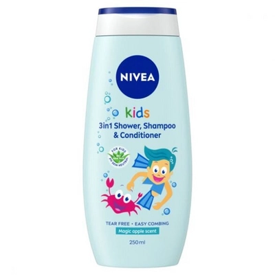 NIVEA ДЕТСКИ ШАМПОАН 3В1 250МЛ.